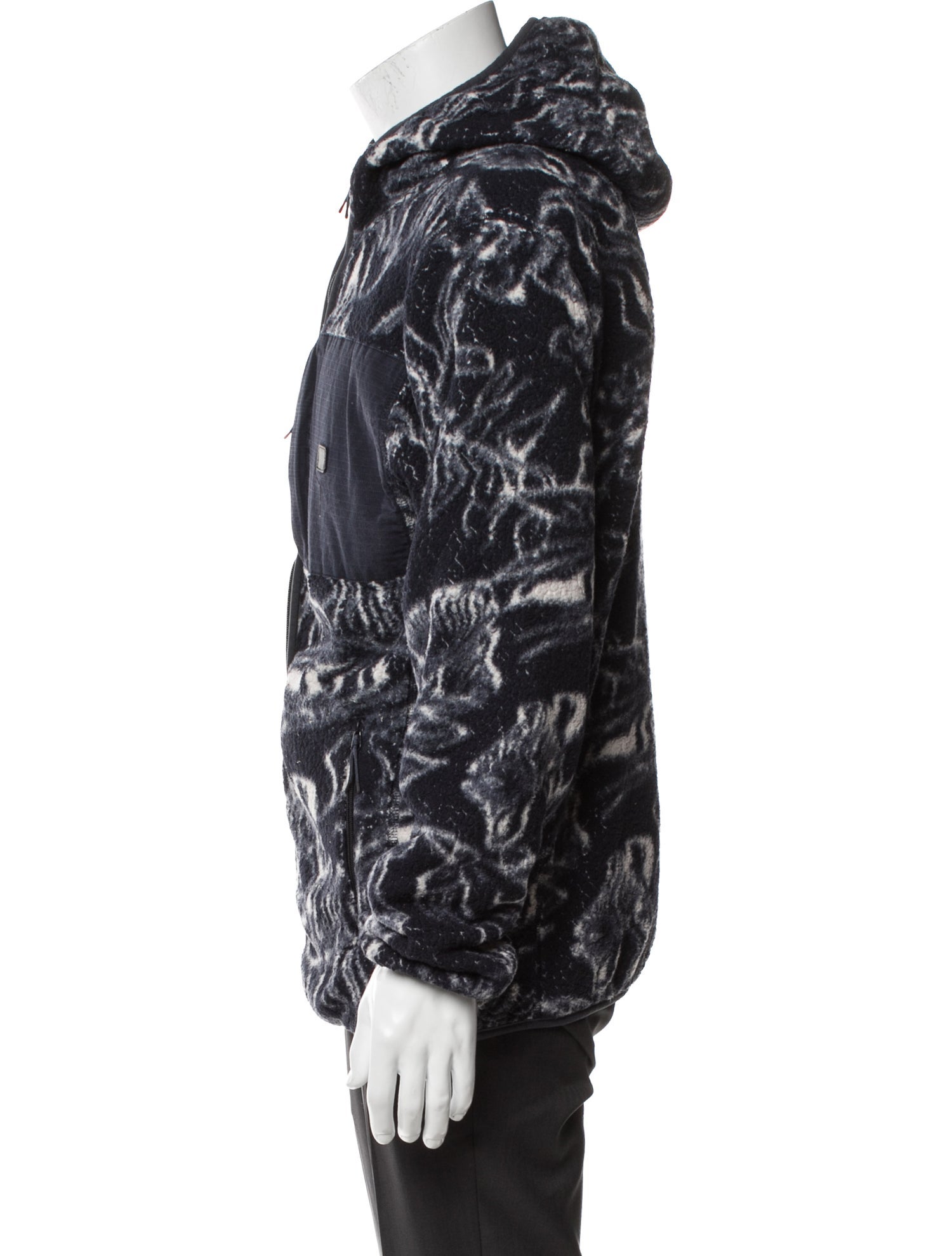 Roark Printed Mock Neck Cardigan