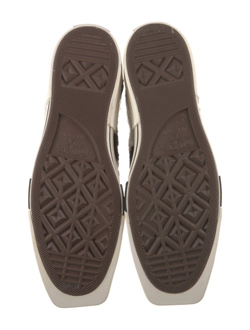 Rick Owens Drkshdw x Converse Faux Fur Printed Sneakers