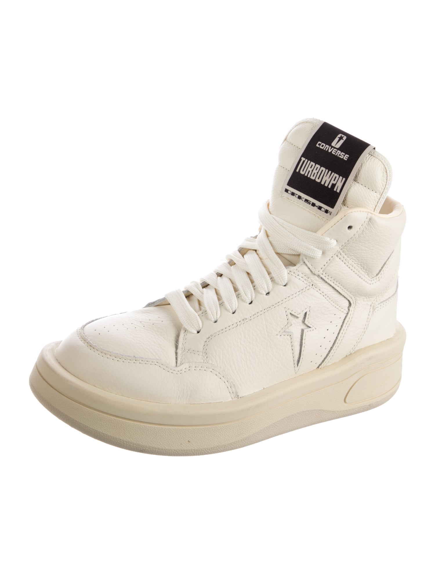 Rick Owens Drkshdw x Converse Leather Sneakers