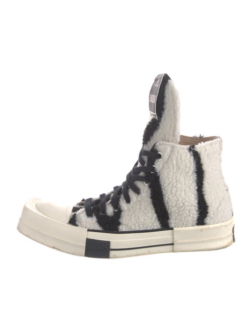 Rick Owens Drkshdw x Converse Fur Printed Sneakers