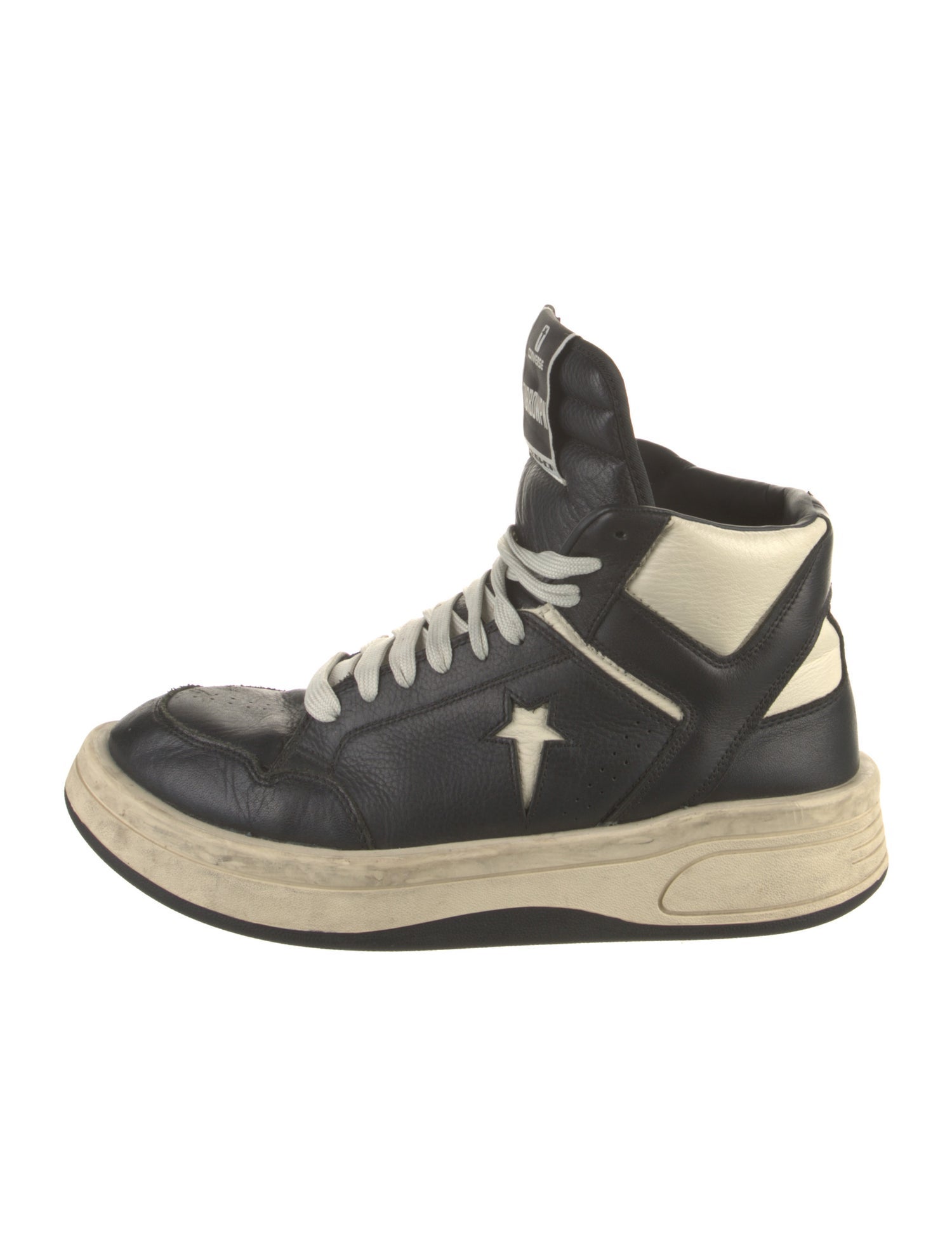 Rick Owens Drkshdw x Converse Leather Sneakers