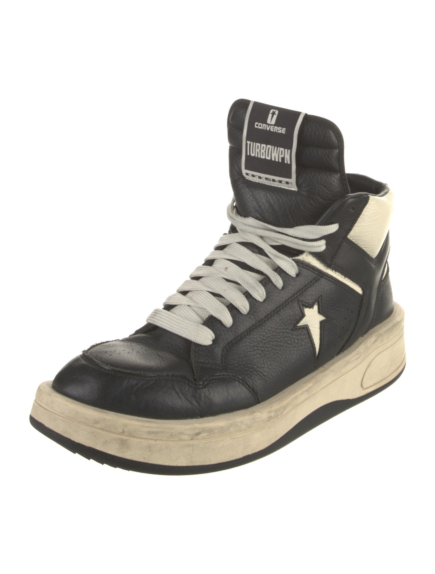 Rick Owens Drkshdw x Converse Leather Sneakers