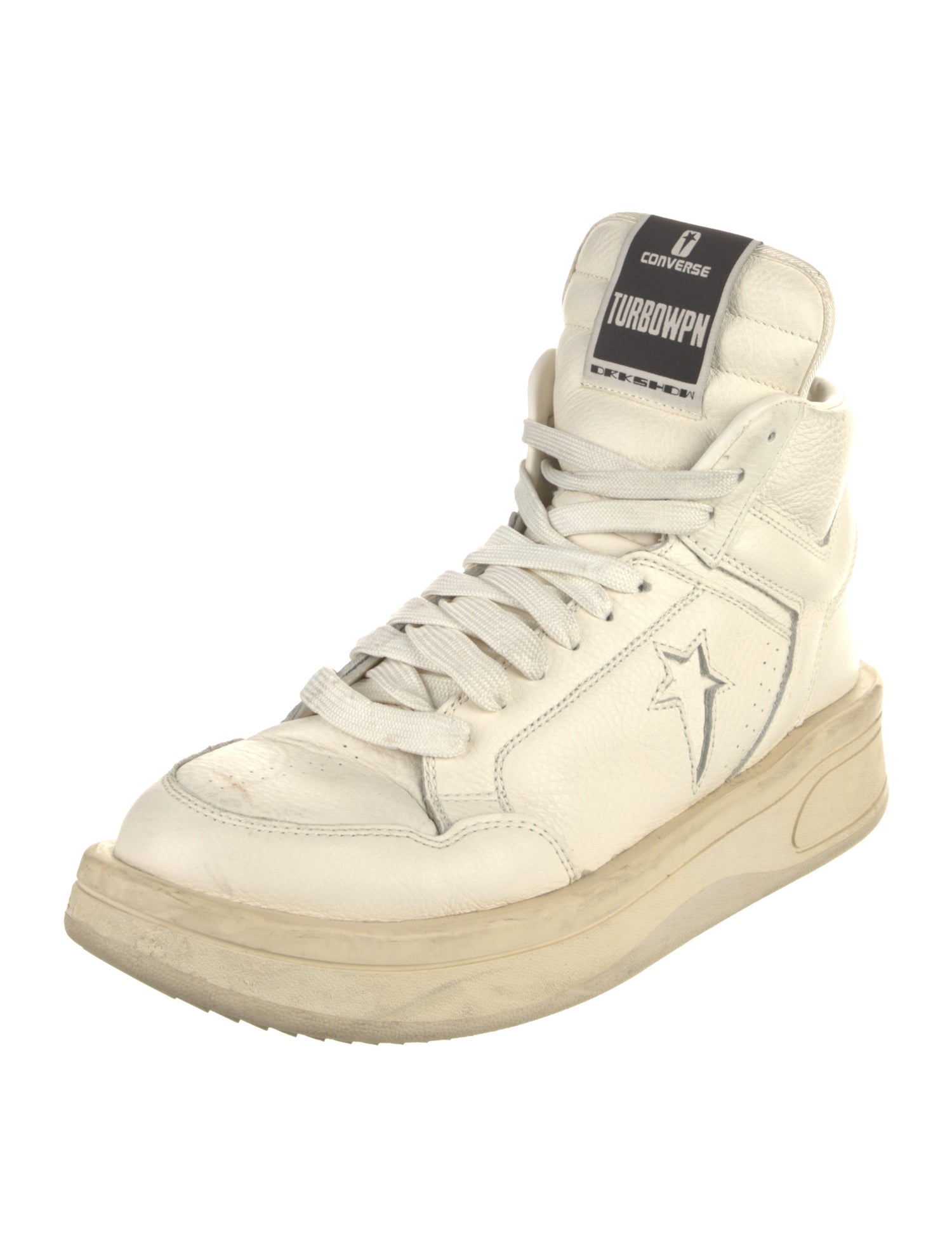 Rick Owens Drkshdw x Converse Leather Sneakers