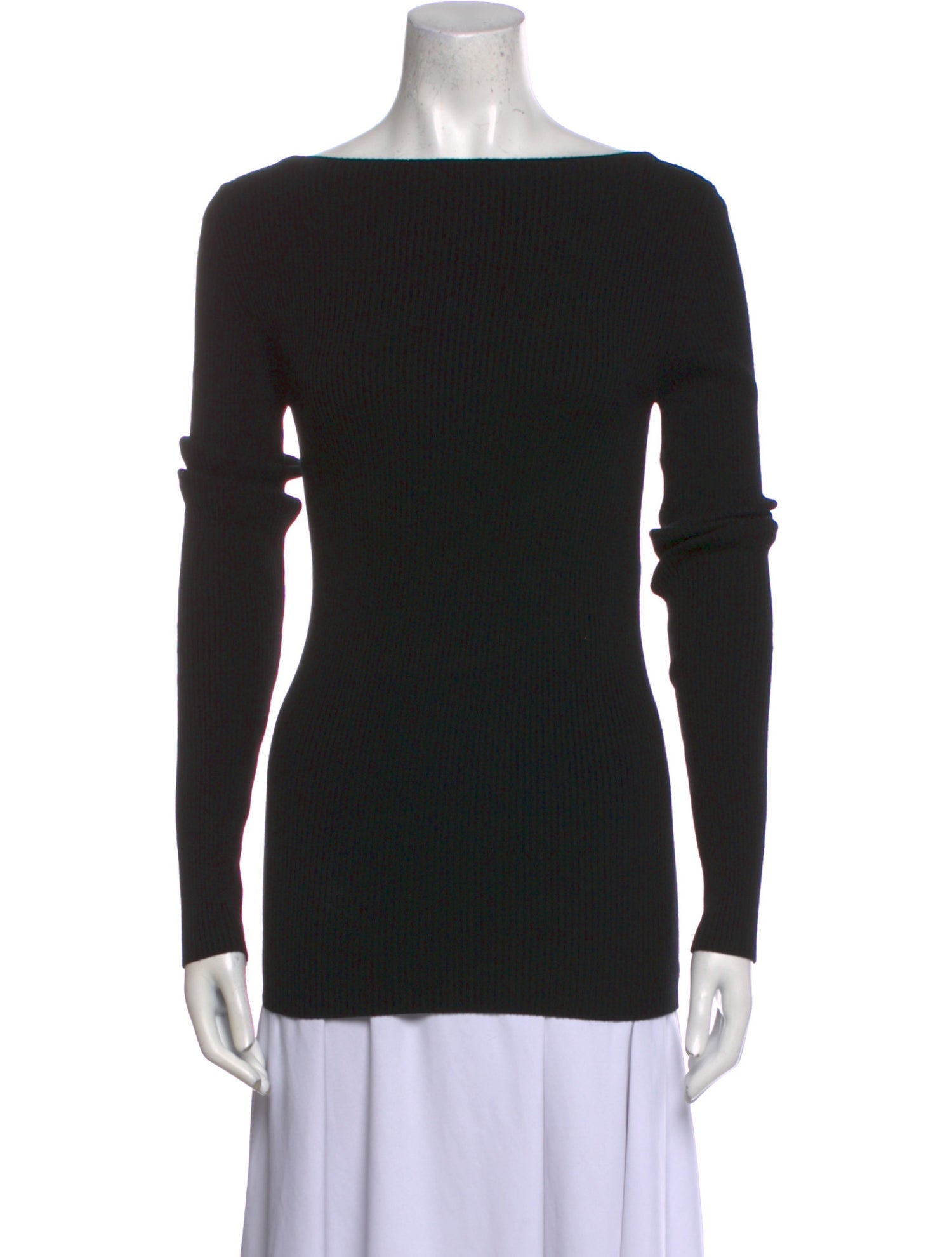 Rick Owens Drkshdw x Converse Bateau Neckline Long Sleeve Top