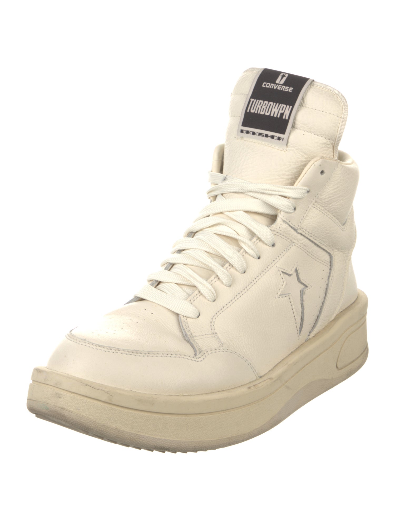 Rick Owens Drkshdw x Converse Leather Sneakers