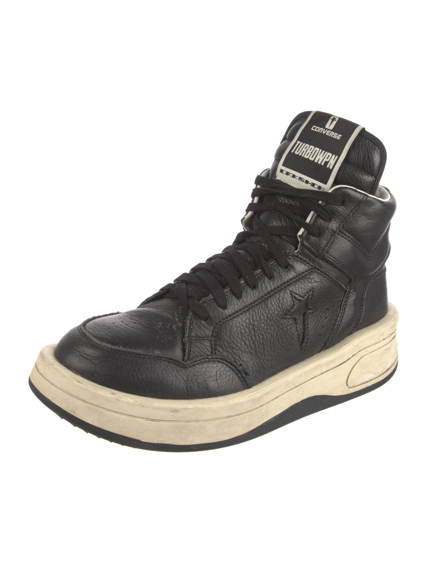 Rick Owens Drkshdw x Converse Leather Sneakers