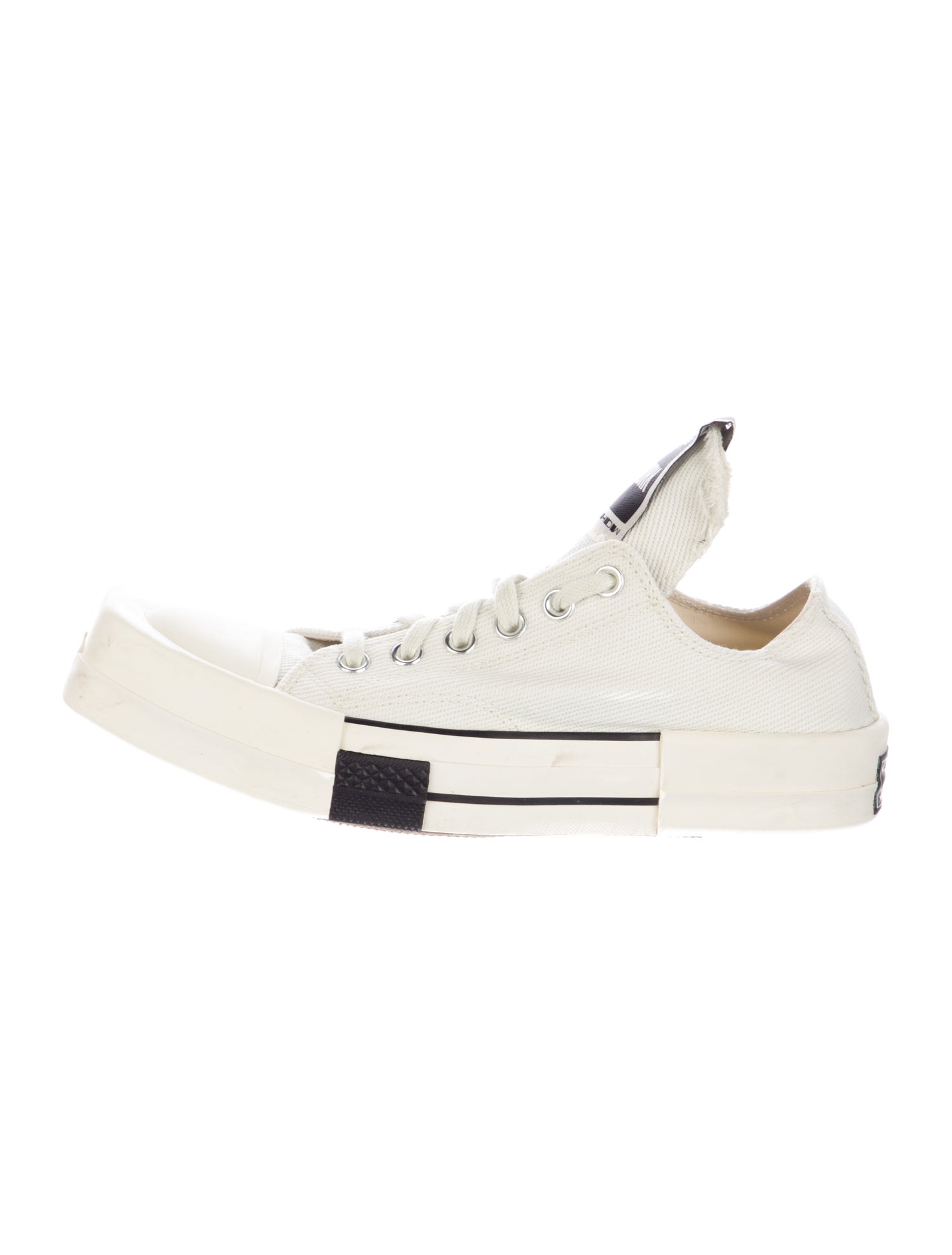 Rick Owens Drkshdw x Converse Canvas Printed Sneakers