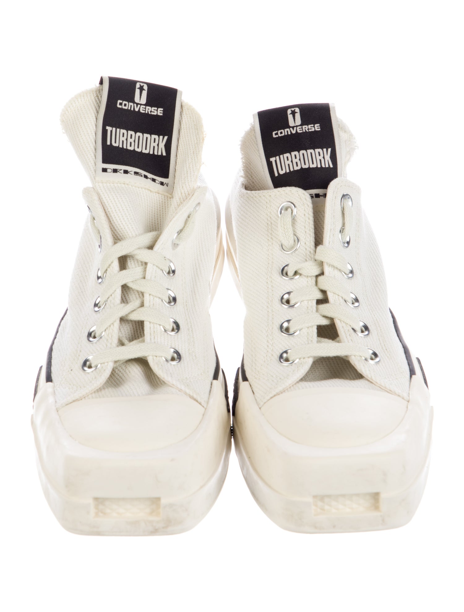 Rick Owens Drkshdw x Converse Canvas Printed Sneakers