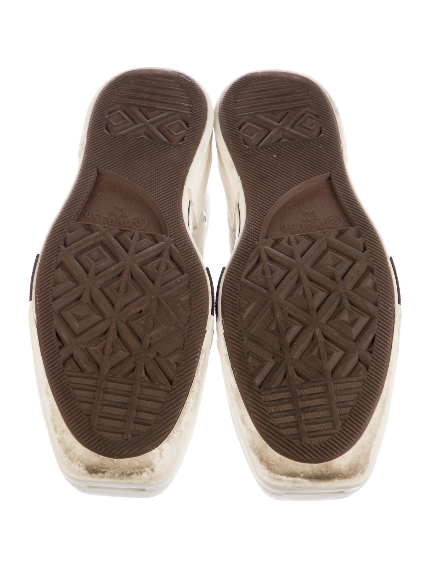 Rick Owens Drkshdw x Converse Canvas Printed Sneakers