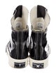 Rick Owens Drkshdw x Converse Patent Leather Colorblock Pattern Sneakers