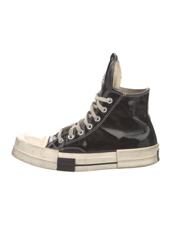 Rick Owens Drkshdw x Converse Canvas Printed Wedge Sneakers