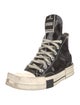 Rick Owens Drkshdw x Converse Canvas Printed Wedge Sneakers