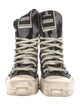 Rick Owens Drkshdw x Converse Canvas Printed Wedge Sneakers