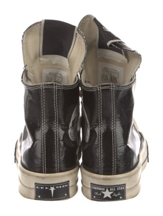 Rick Owens Drkshdw x Converse Canvas Printed Wedge Sneakers