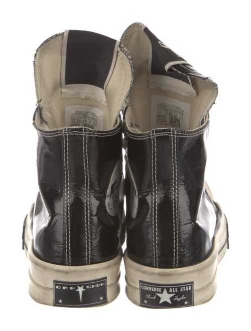 Rick Owens Drkshdw x Converse Canvas Printed Wedge Sneakers