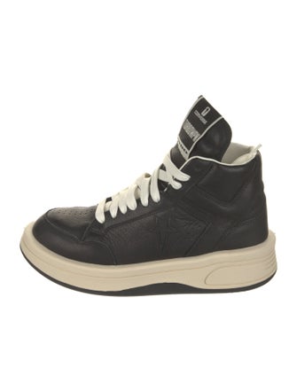 Rick Owens Drkshdw x Converse Leather Sneakers