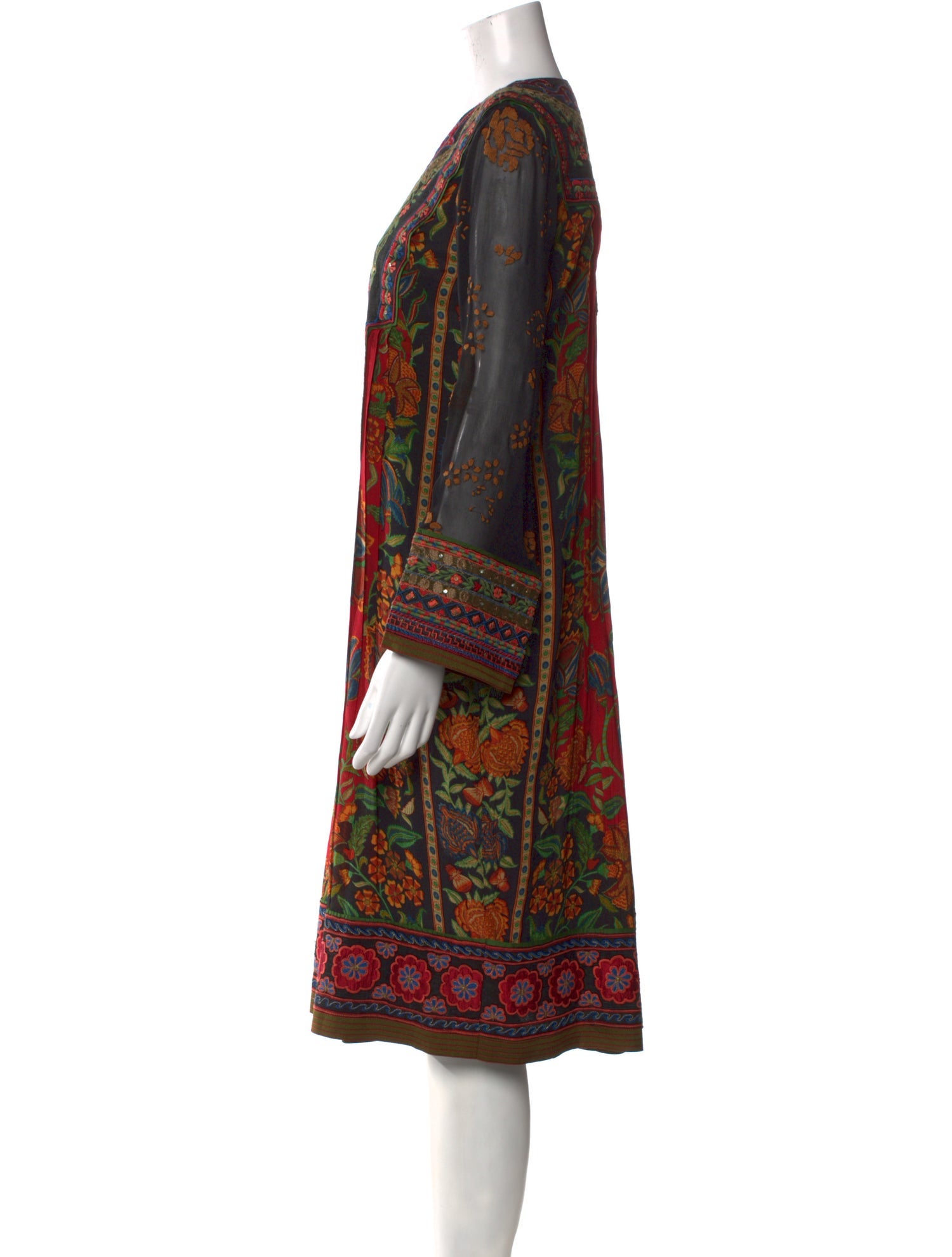 Ritu Kumar Printed Midi Length Dress