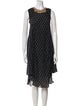 Ritu Kumar Polka Dot Print Midi Length Dress