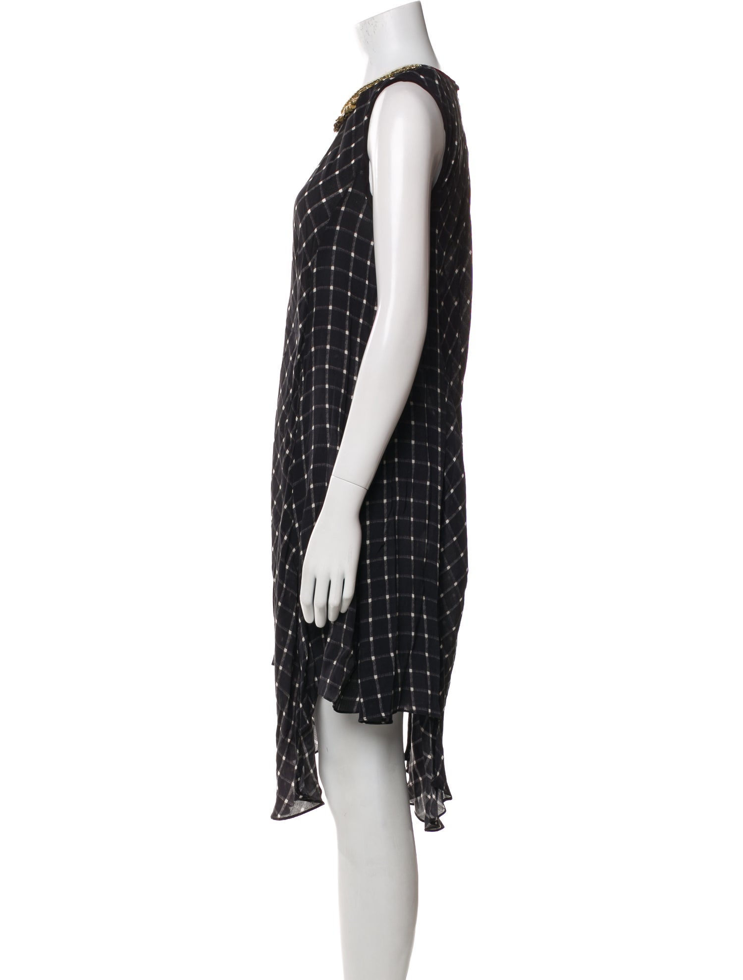 Ritu Kumar Polka Dot Print Midi Length Dress