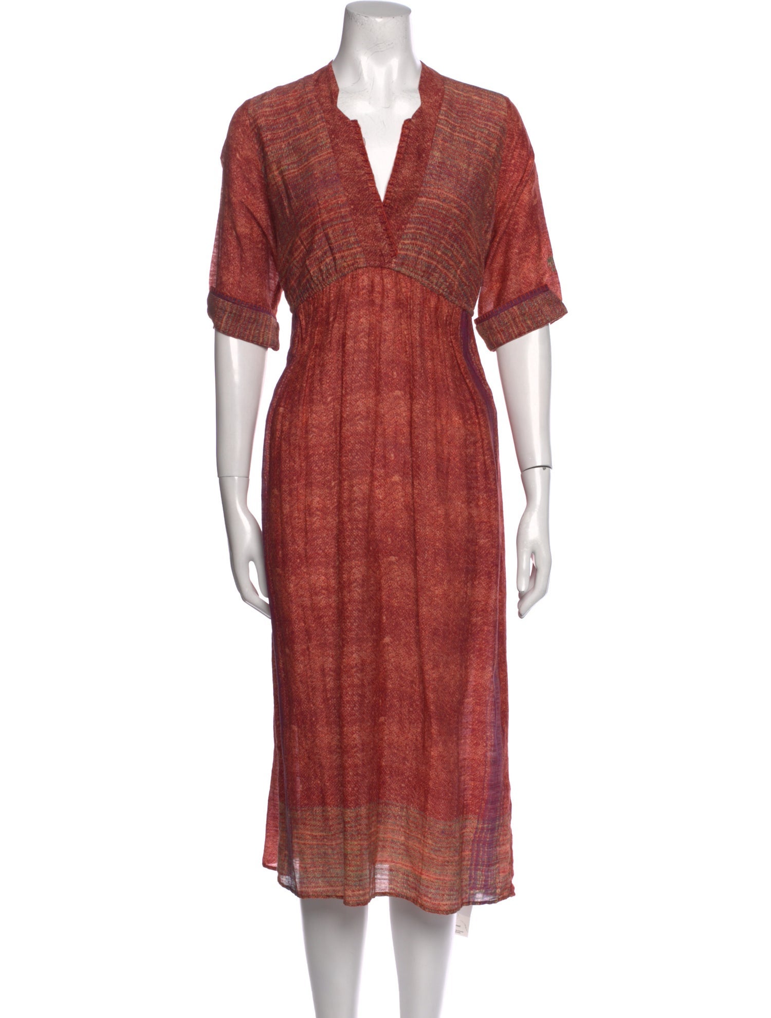 Ritu Kumar Printed Midi Length Dress