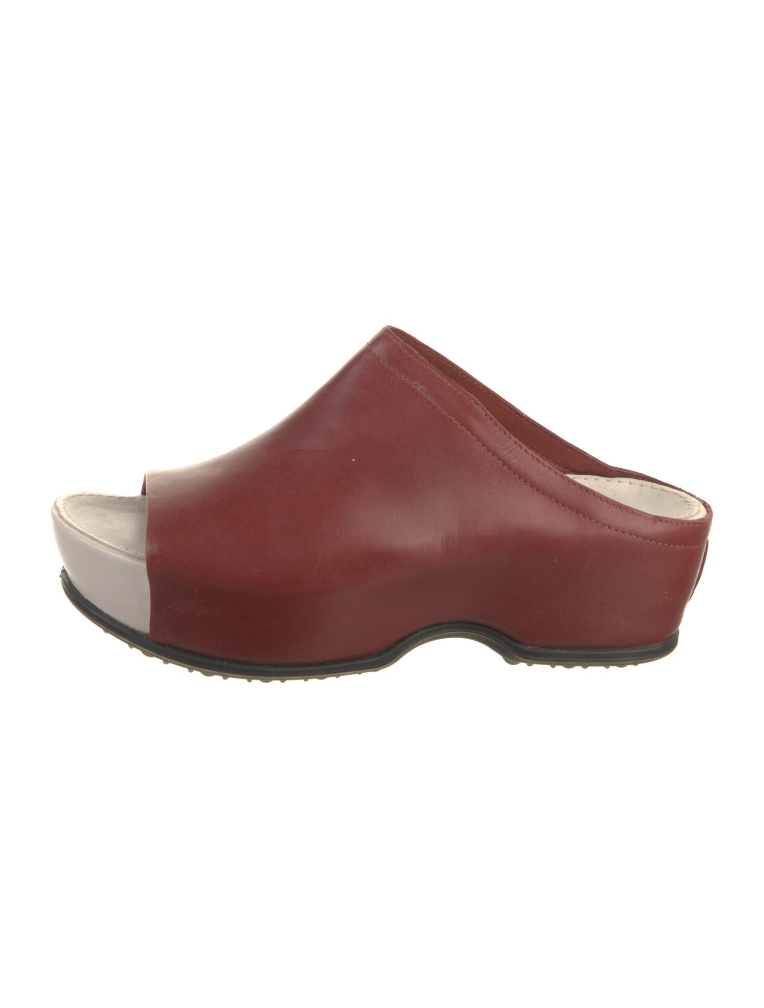 Rosetta Getty x ECCO Leather Cutout Accent Slides