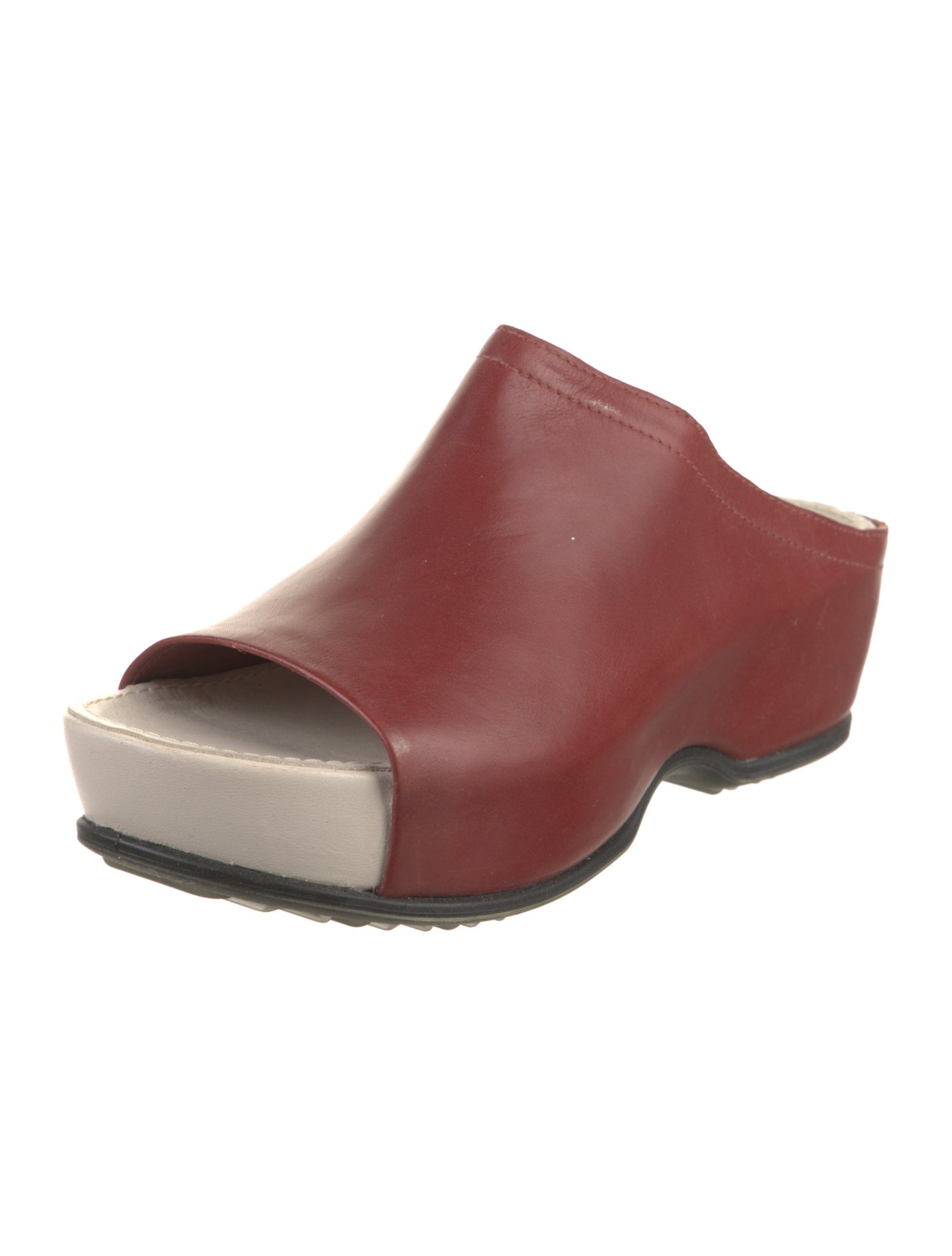 Rosetta Getty x ECCO Leather Cutout Accent Slides