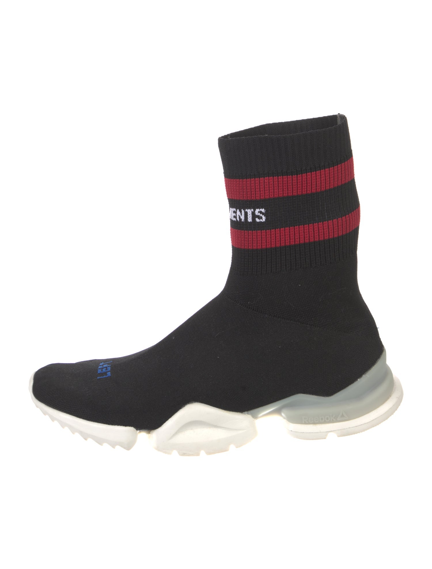 Reebok x Vetements Printed Sock Sneakers