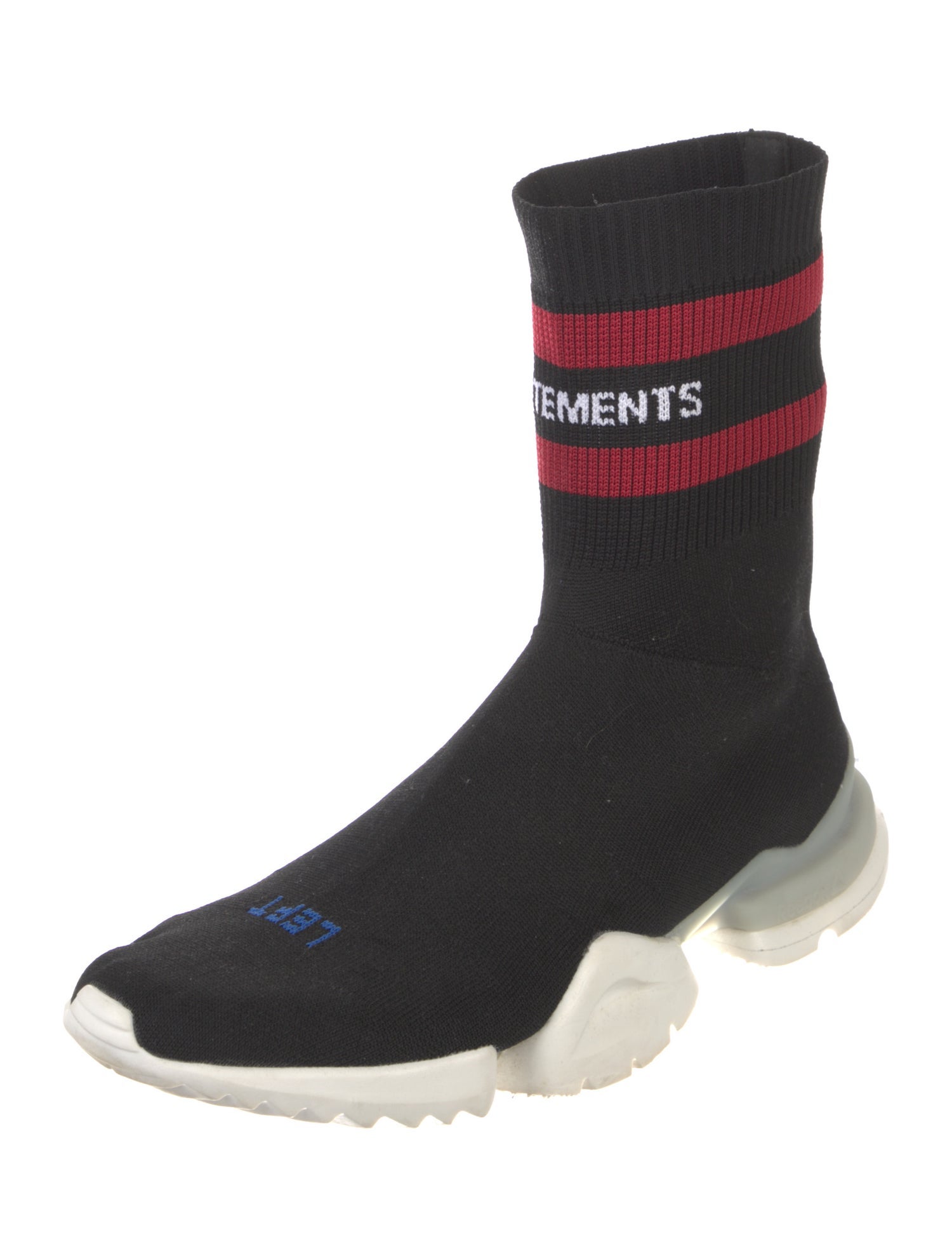 Reebok x Vetements Printed Sock Sneakers