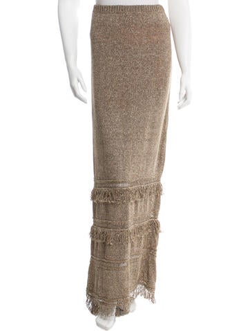 Rachel Zoe Linen-Blend Maxi Skirt w/ Tags