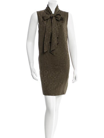 Rachel Zoe Ruffle-Accented Silk Mini Dress w/ Tags