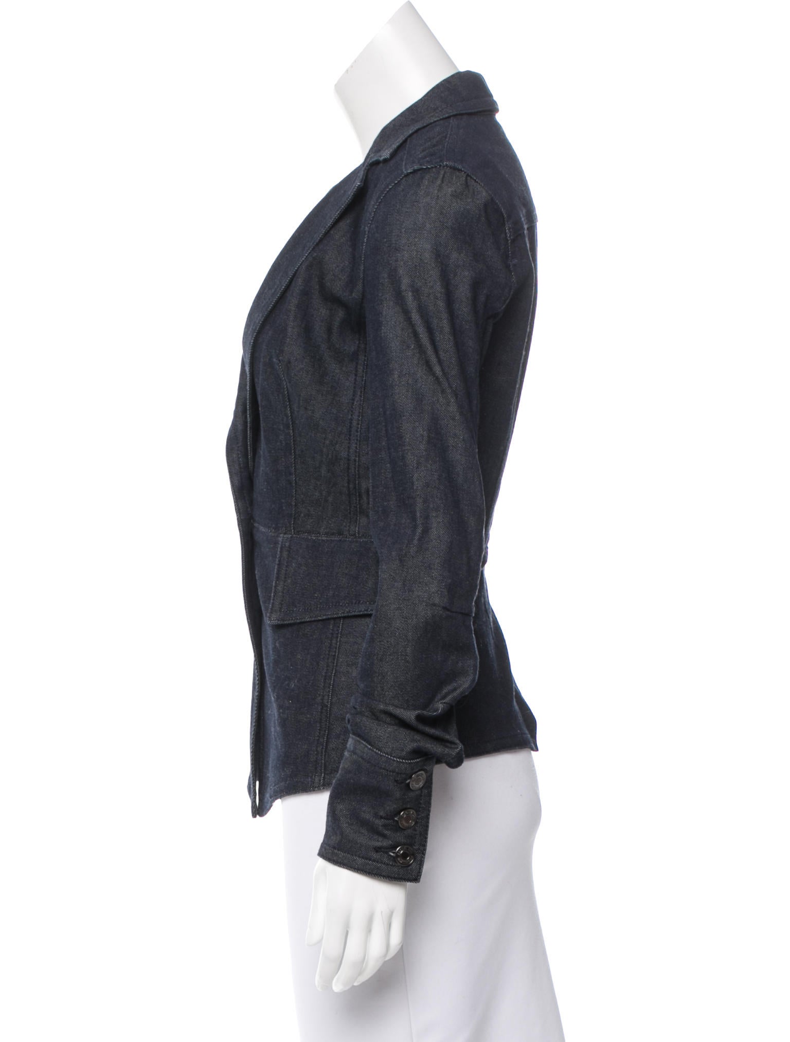 zoe denim notch lapel blazer clothing wrl27340 zoe denim notch lapel blazer clothing wrl27340