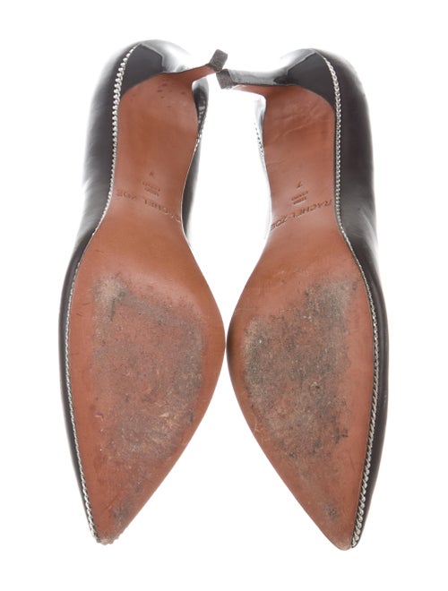 Rachel Zoe Pointed-Toe Chain-Link Pumps