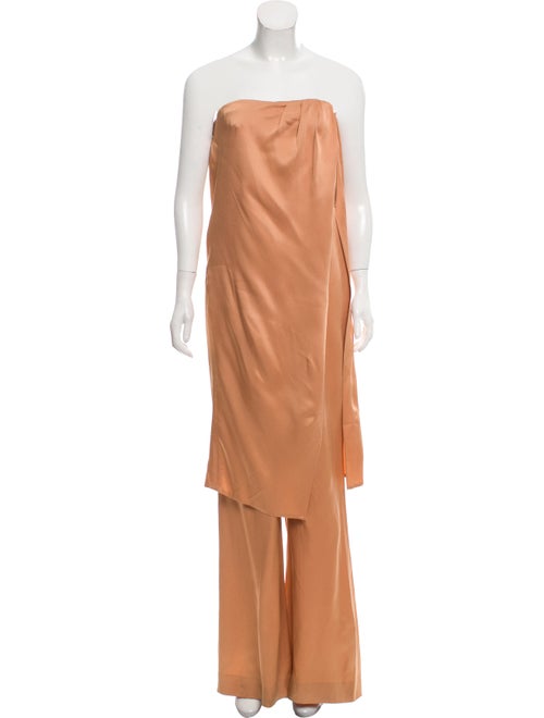 Rachel Zoe Strapless Wide-Leg Jumpsuit
