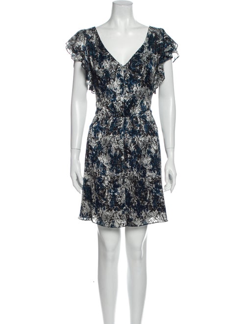 Rachel Zoe 2019 Mini Dress Blue