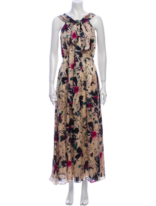 Rachel Zoe Silk Long Dress