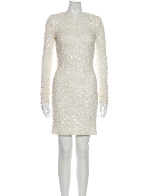 Rachel Zoe Crew Neck Mini Dress