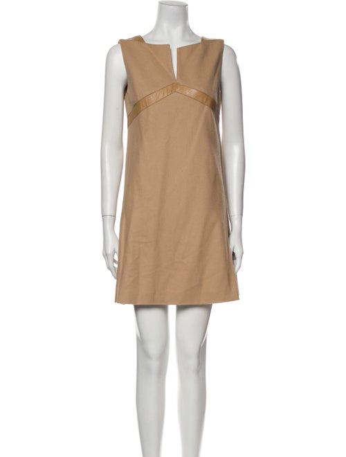 Rachel Zoe Wool Mini Dress Wool
