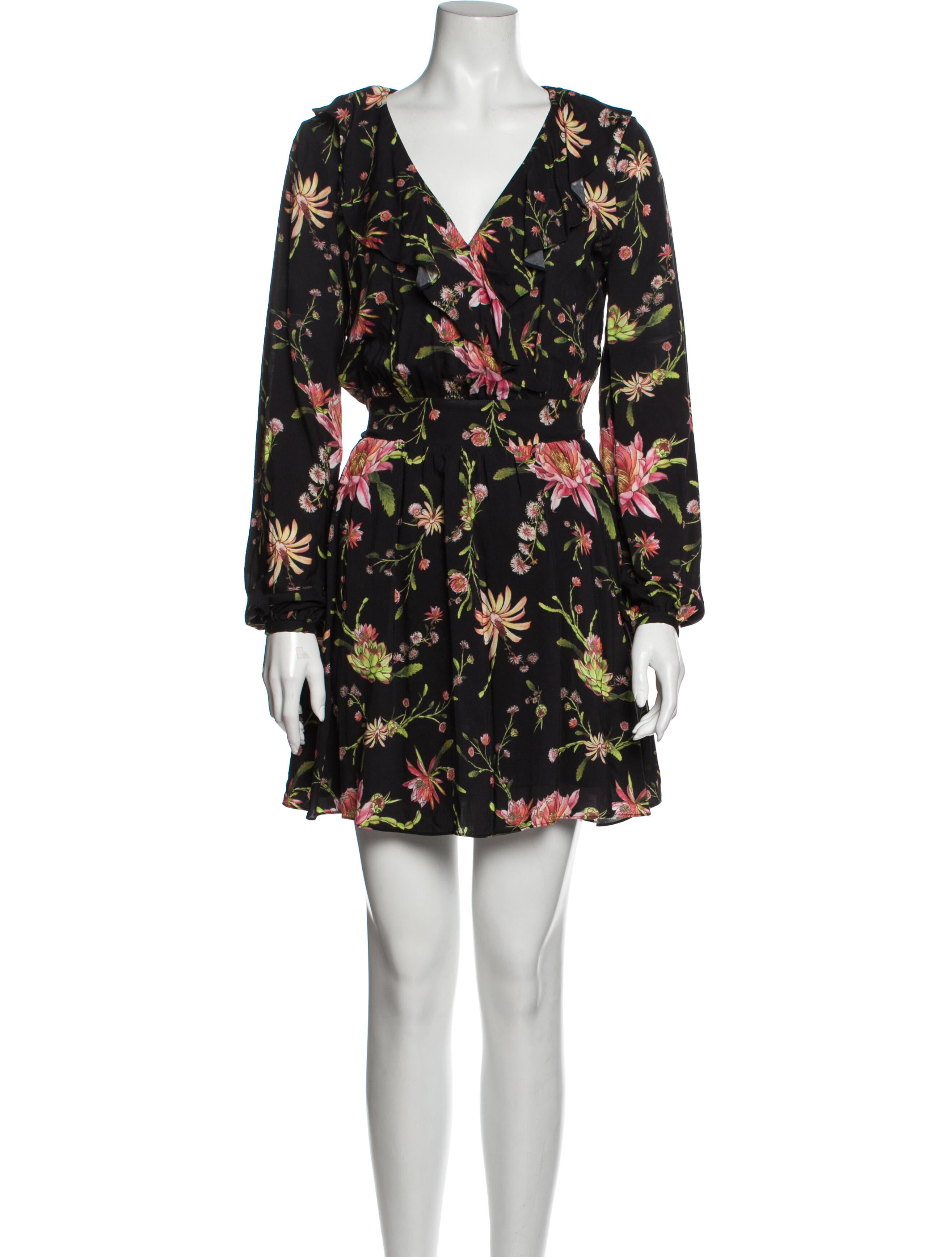 Rachel Zoe Floral Print Mini Dress
