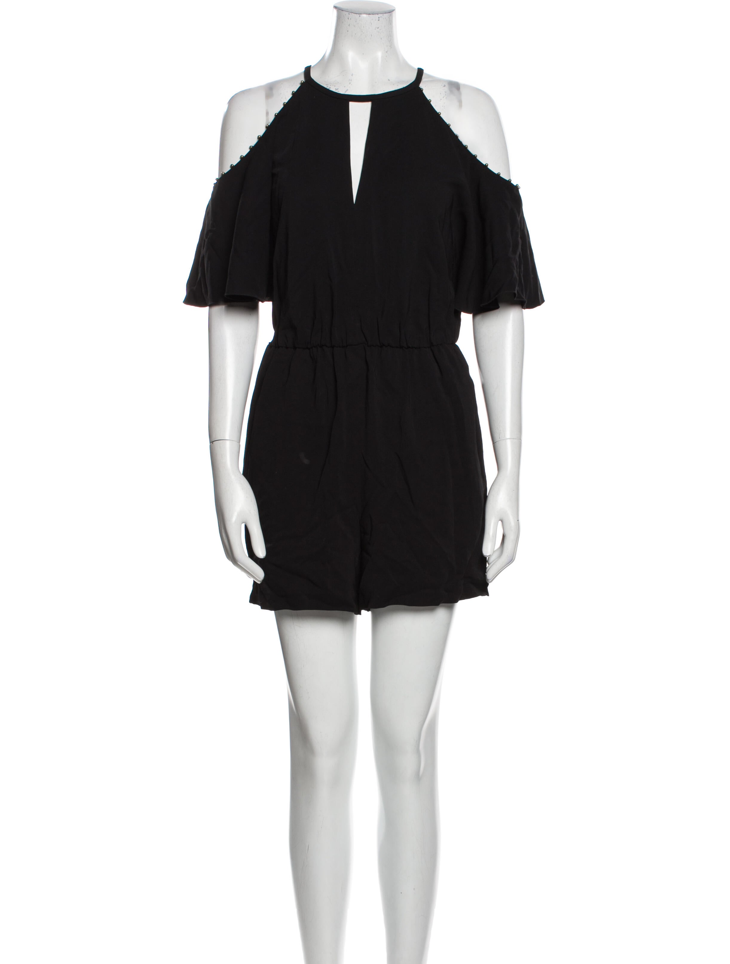 Rachel Zoe Crew Neck Romper