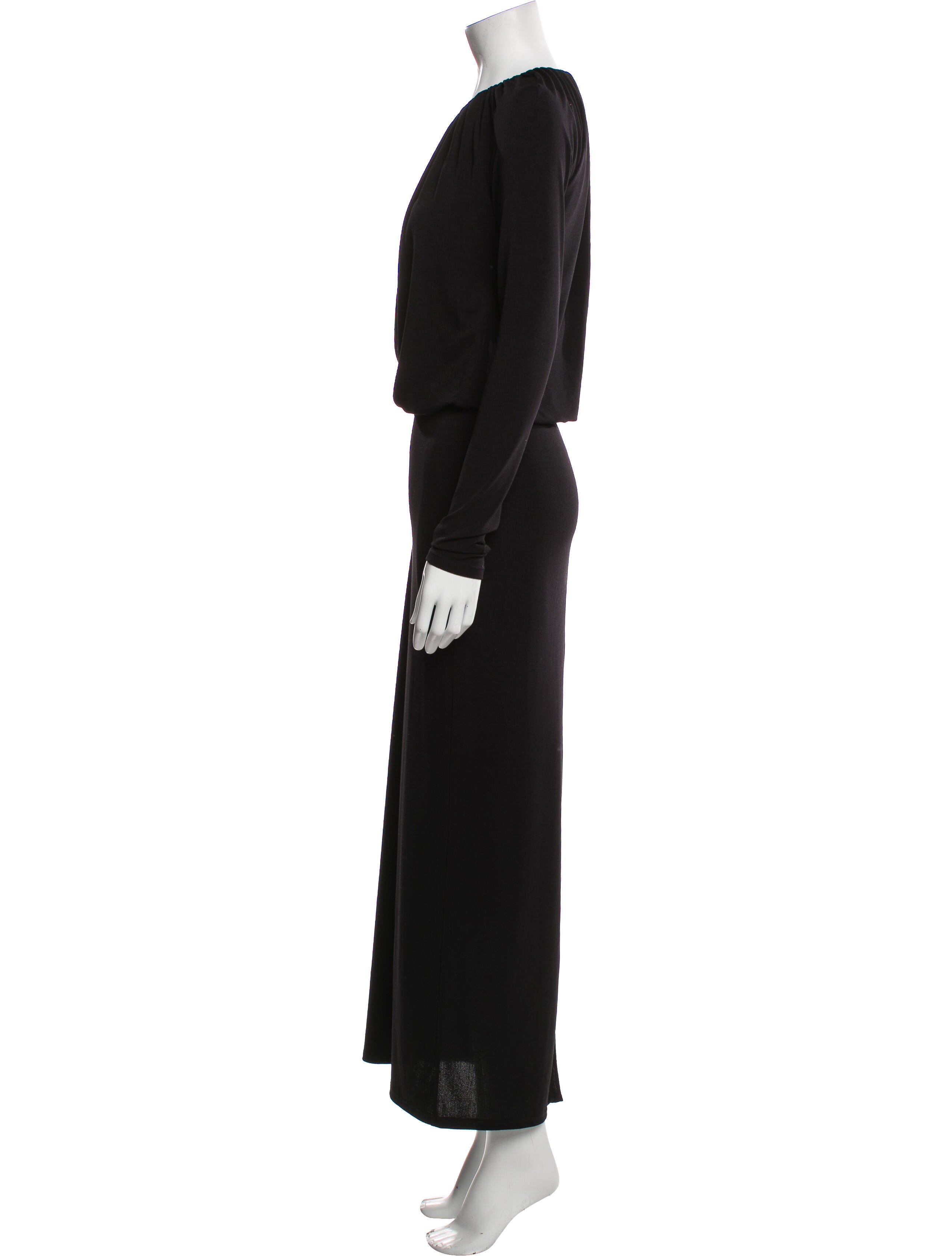 RACHEL ZOE Womens Off Shoulder Full-Length Dress