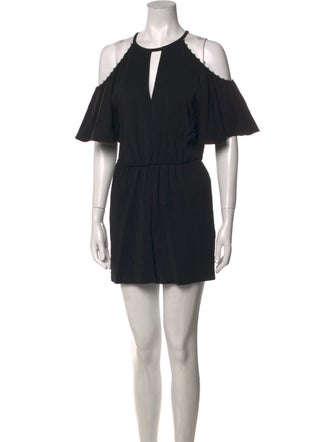 Rachel Zoe Crew Neck Romper