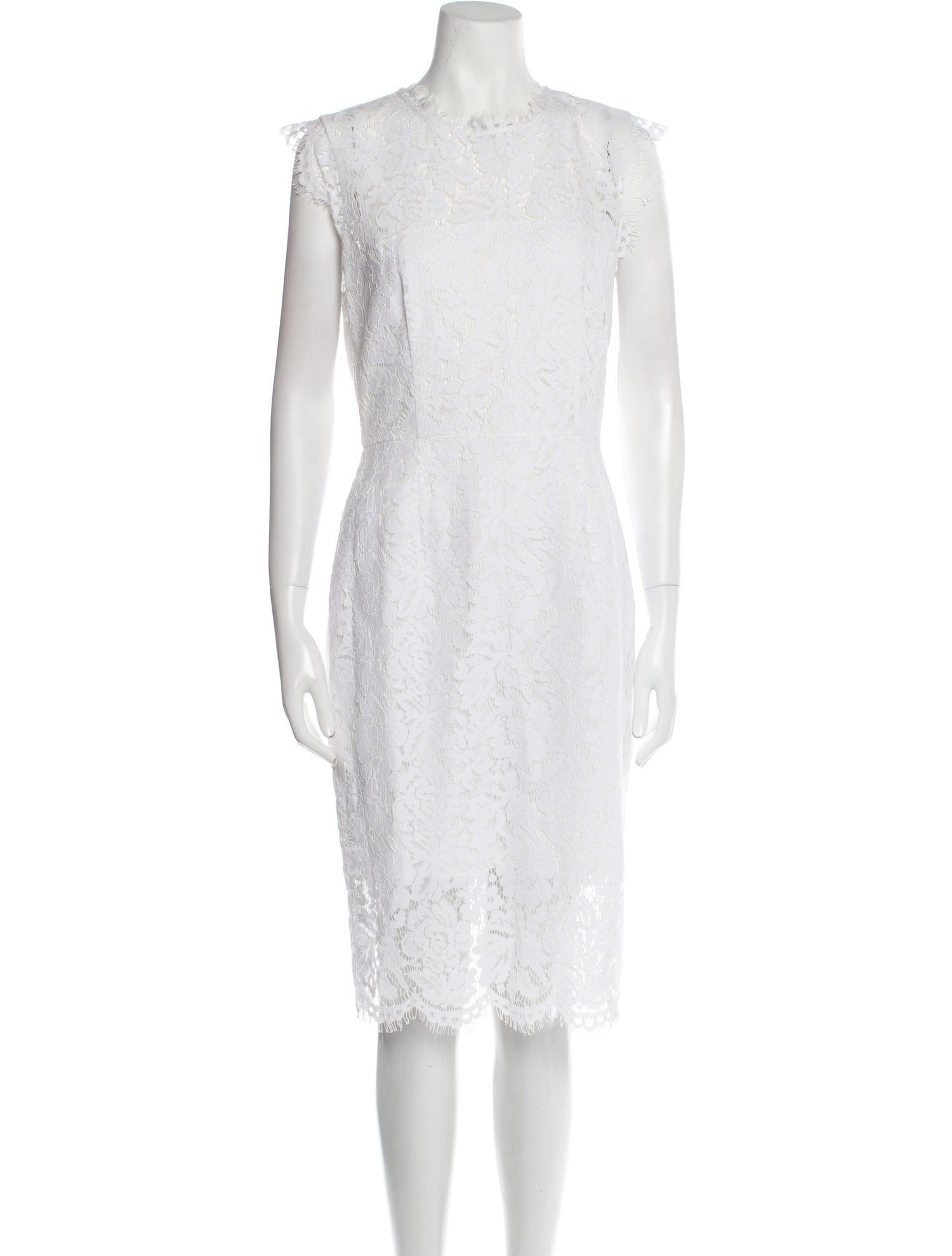 Rachel Zoe Lace Pattern Knee-Length Dress