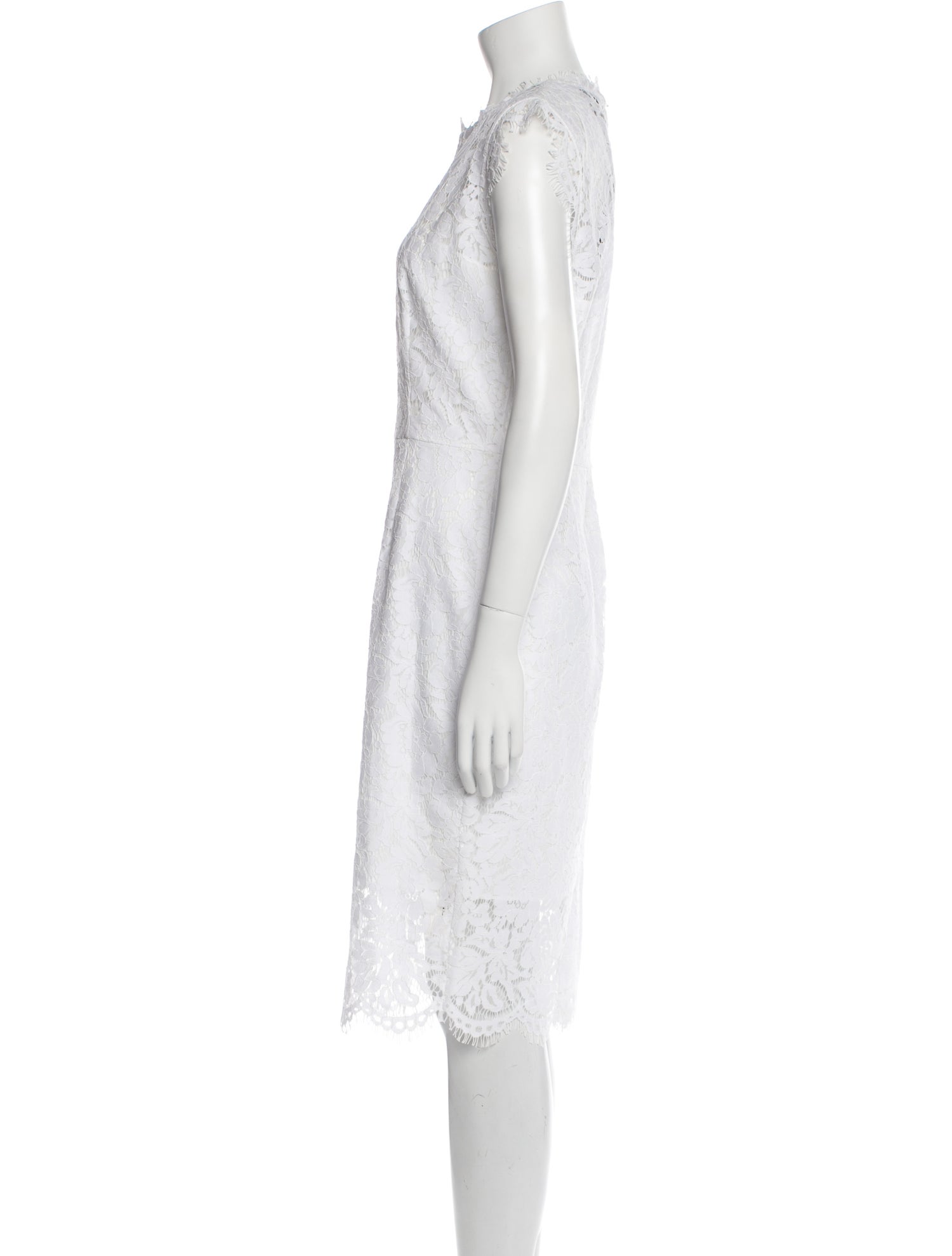 Rachel Zoe Lace Pattern Knee-Length Dress