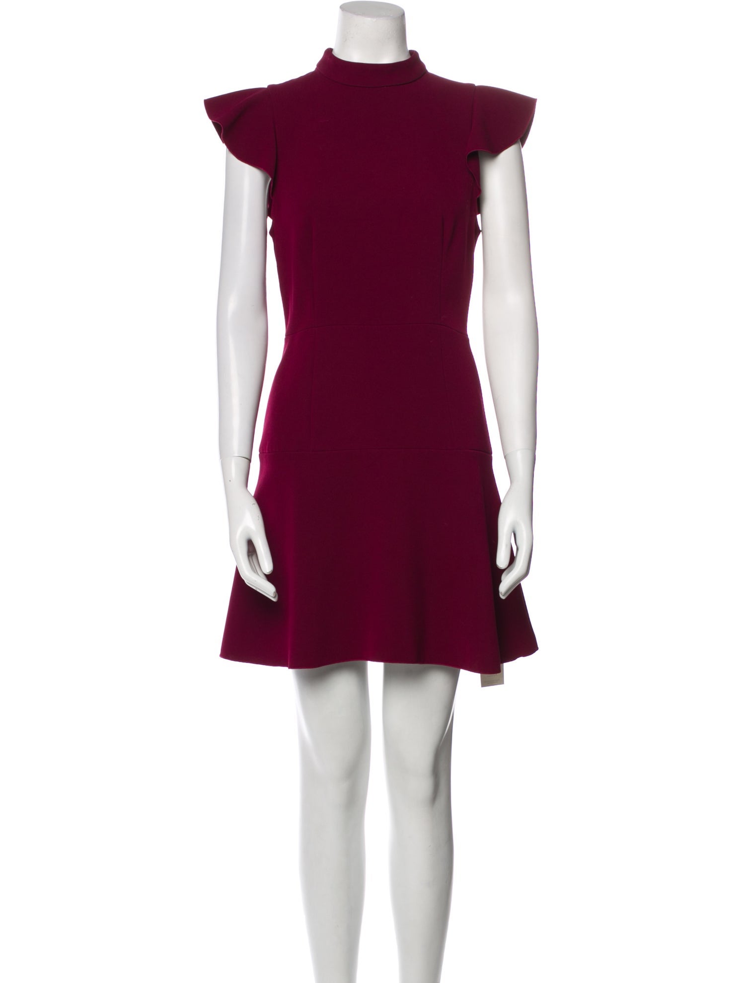 Rachel Zoe Mock Neck Mini Dress