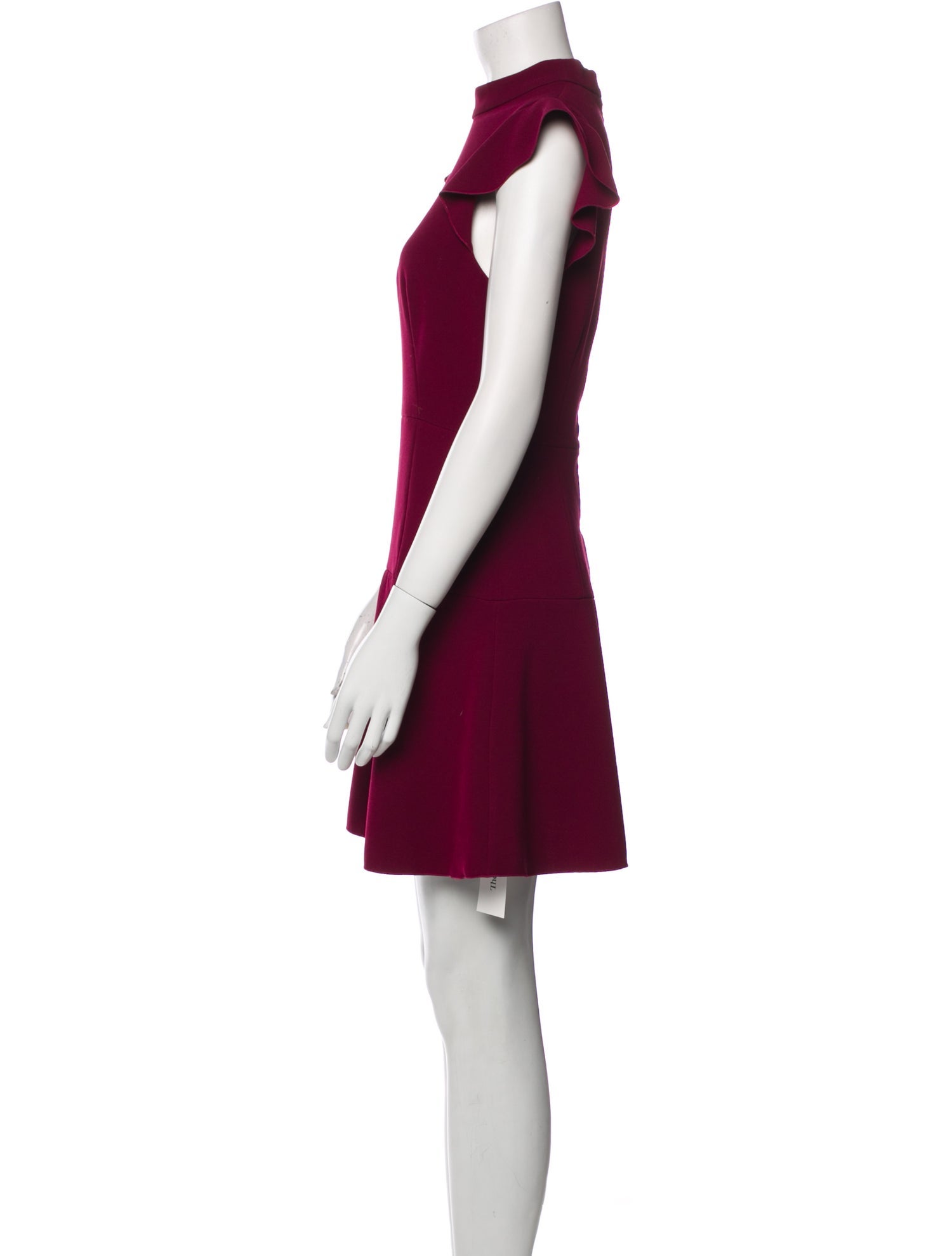 Rachel Zoe Mock Neck Mini Dress