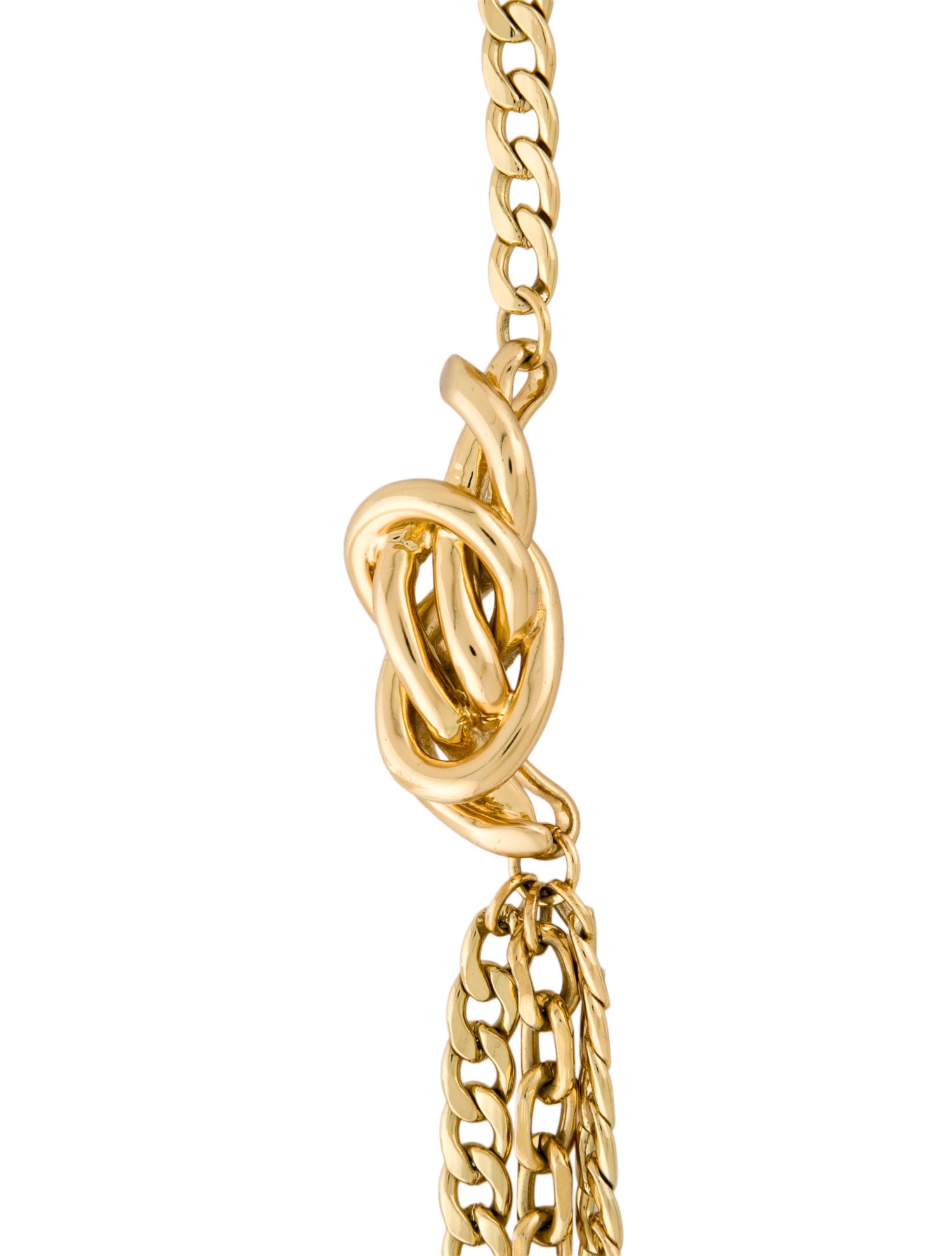 Rachel Zoe Love Me Knot Multistrand Necklace