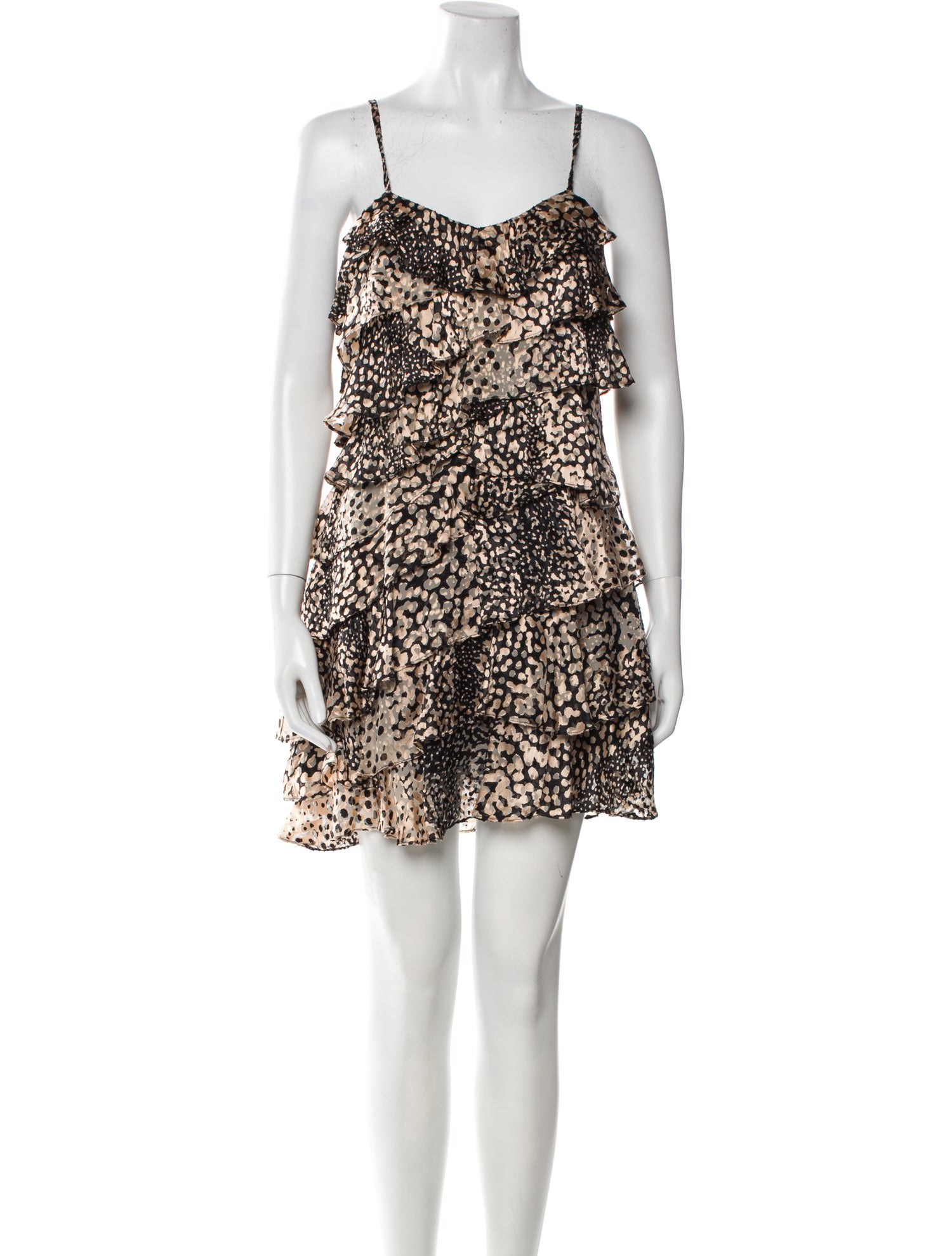 Rachel Zoe Floral Print Mini Dress