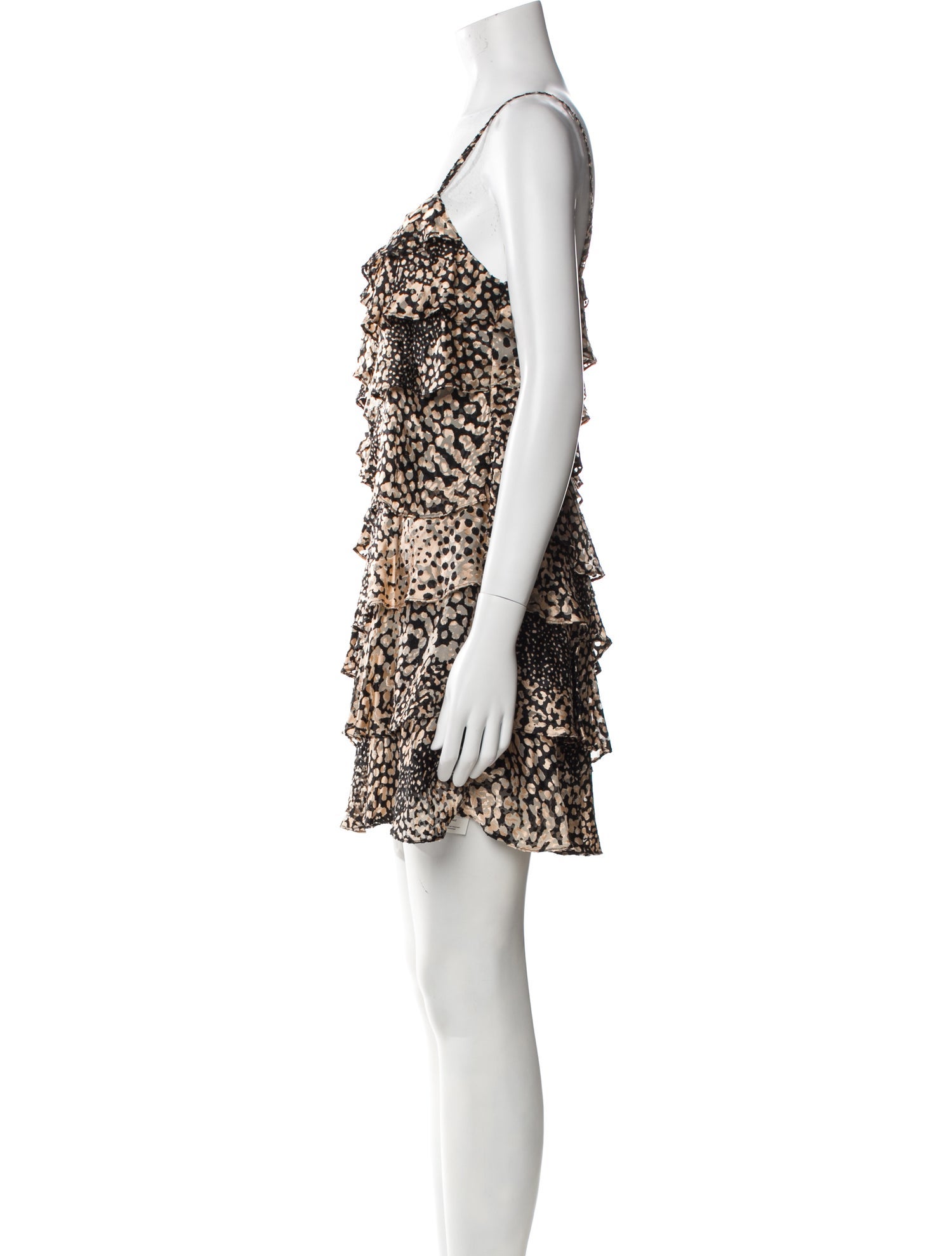 Rachel Zoe Floral Print Mini Dress