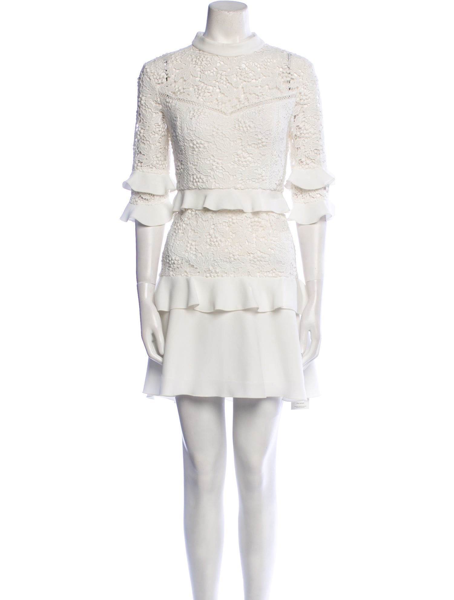 Rachel Zoe Mock Neck Mini Dress
