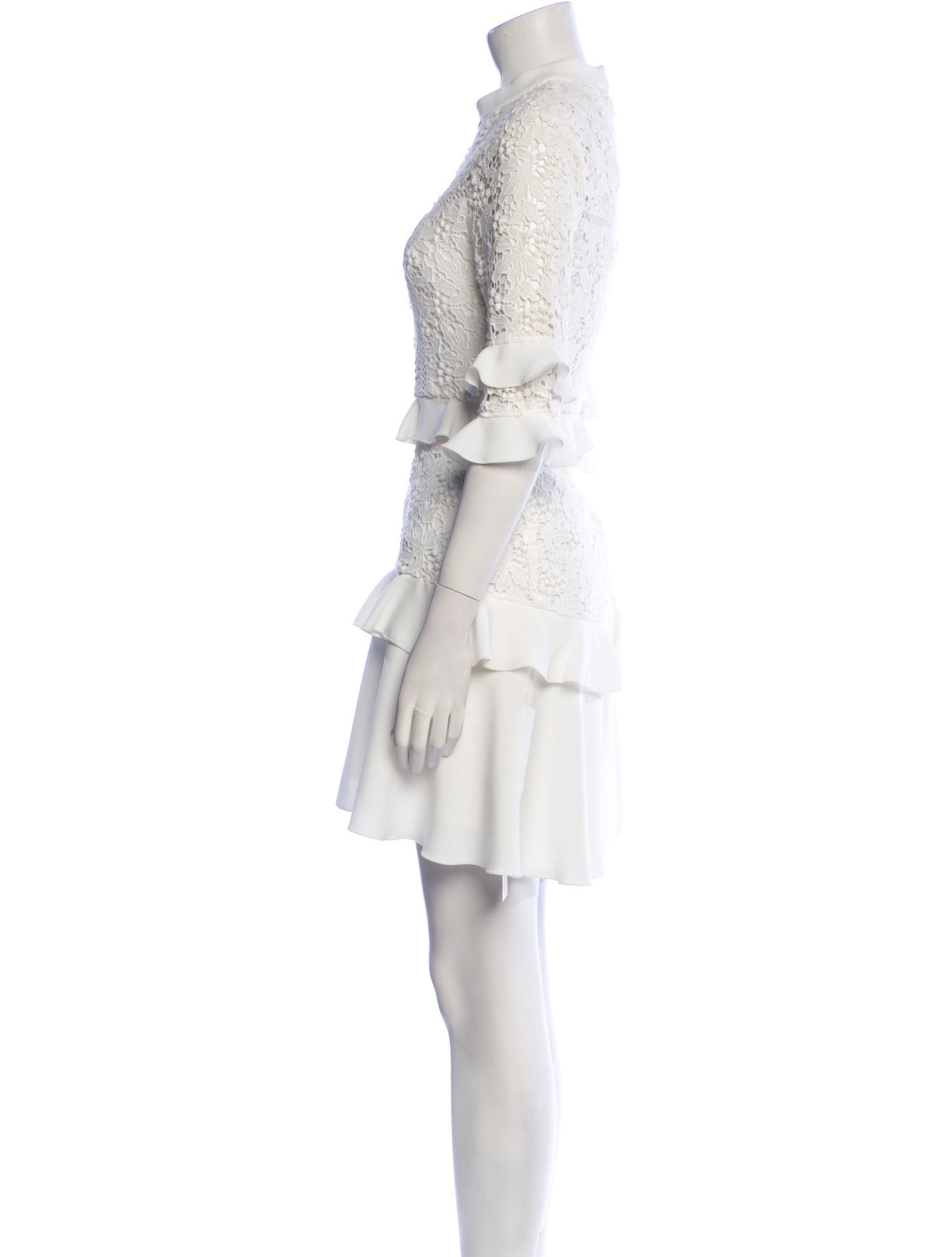 Rachel Zoe Mock Neck Mini Dress